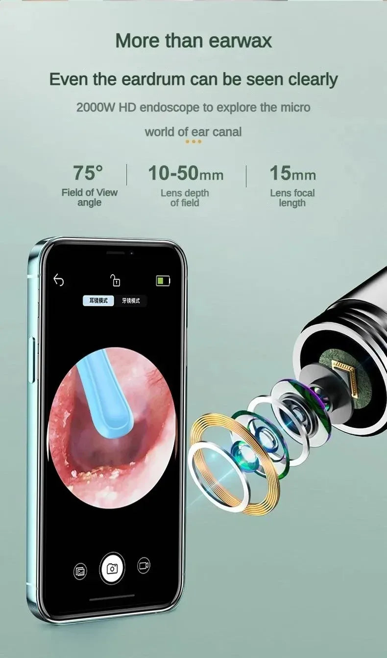 ClearView Pro™ Ear Camera – See Inside Your Ear Safely