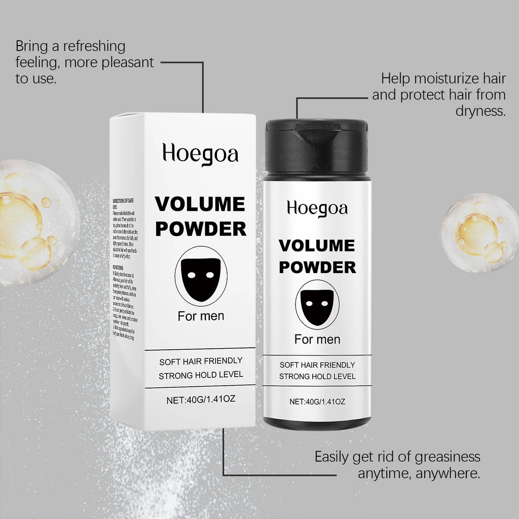 Matte Hair Styling Powder for Men