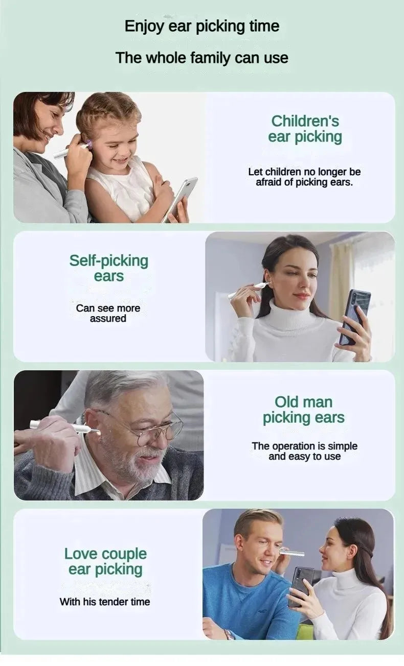 ClearView Pro™ Ear Camera – See Inside Your Ear Safely